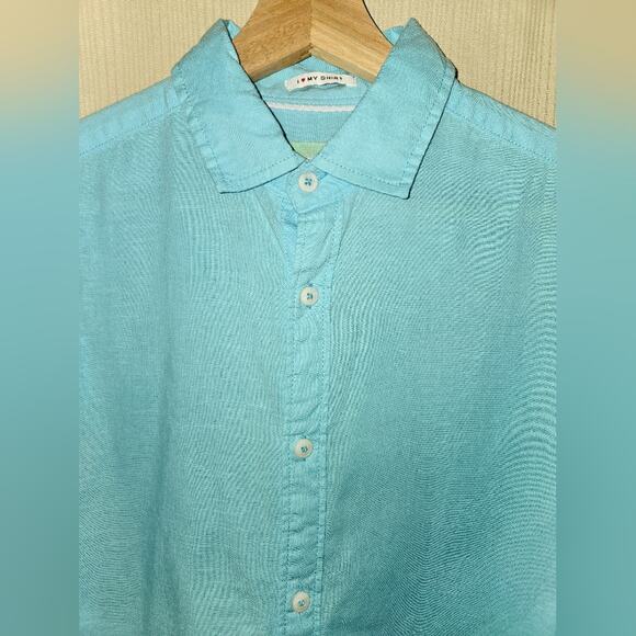 BlueBlack Threads Light Blue Button-Up Shirt - Small [0027] - Picture 4 of 9